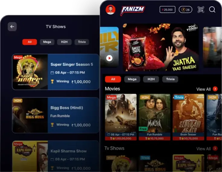 Redefining Entertainment through Custom Quiz Gaming for India's Largest Production House