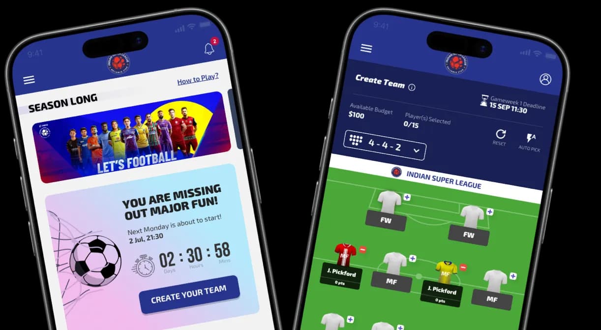 ISL Season-Long Fantasy Platform – Official League Solution