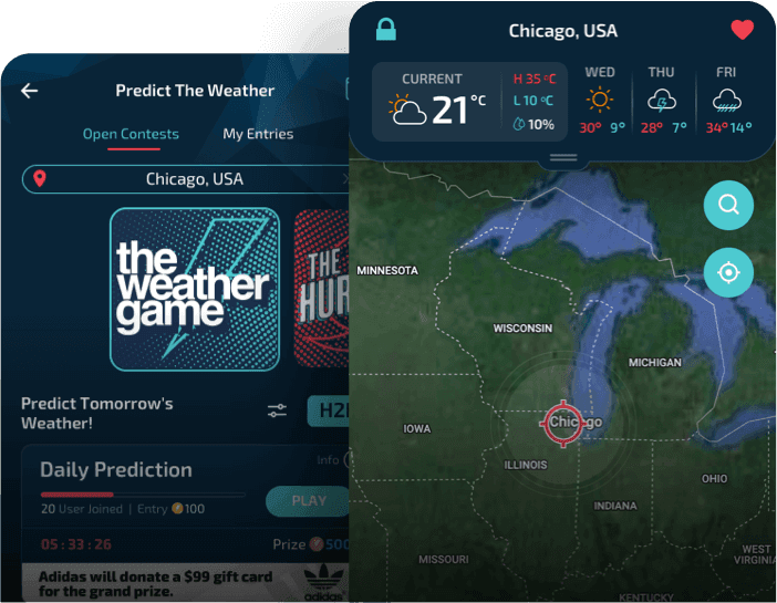 Turning Weather Prediction into a Daily Fantasy Game