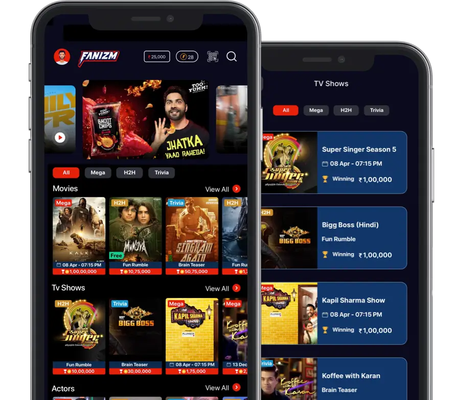 Redefining Entertainment through Custom Quiz Gaming for India's Largest Production House