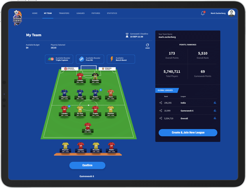  A season long game for an elevated FIFA World Cup fantasy experience.