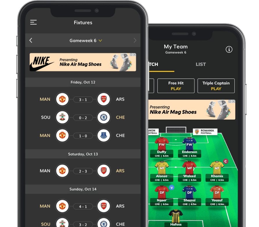 The ultimate season-long fantasy football app for the fans of EPL, La-Liga, Italian and Saudi football leagues