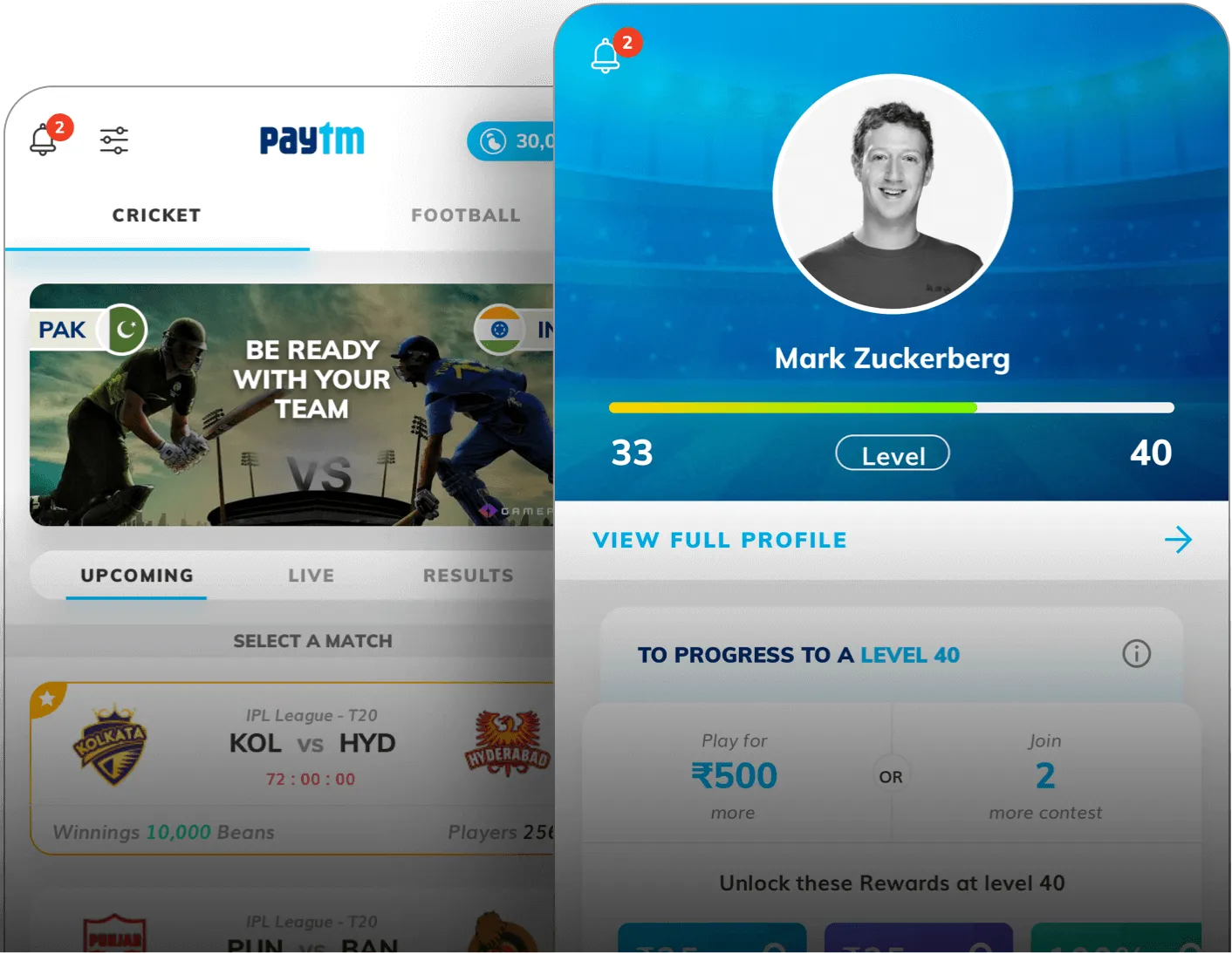 PayTM chose Vinfotech for their fantasy sports foray