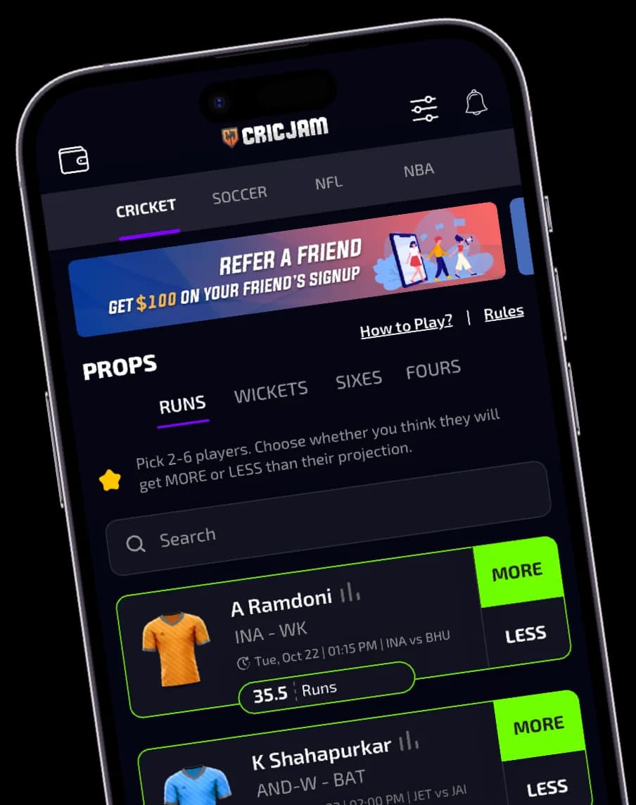 Custom Sports Selection