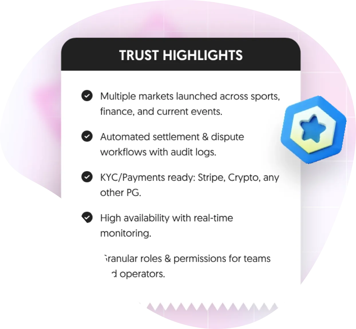Fully Custom Prediction Market Platform