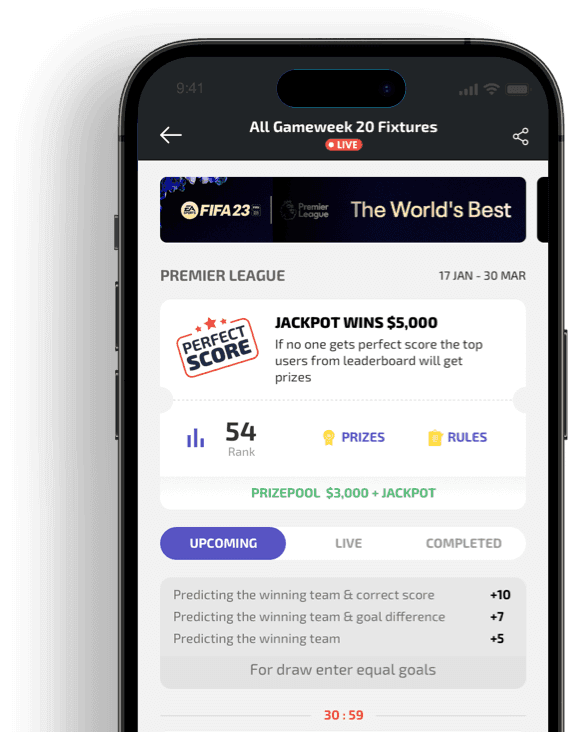Easy-and-fun Sports Predictor Games
