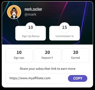 Say hello to affiliates