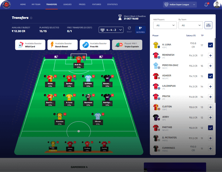 Explore our collaboration with ISL, India's top-tier football league recognized by FIFA and AFC